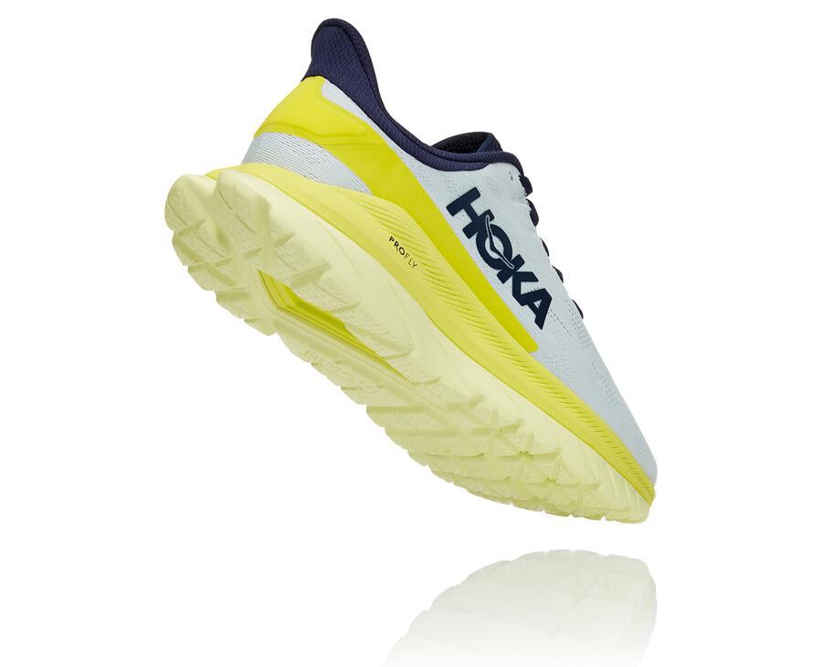 Hoka One One Running Shoes Womens White - Mach 4 - 15896KDFT